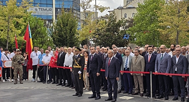 Küçükçekmece'de 30 Ağustos Zafer Bayramı'nın 102. Yılı Coşkuyla Kutlandı