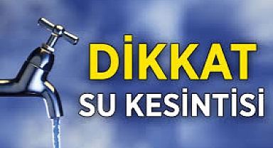 Küçükçekmece'de Su Kesintisi