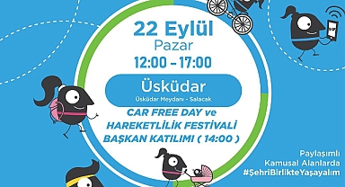 Avrupa Hareketlilik Haftası’nın finali, Üsküdar’da gerçekleştirilecek.