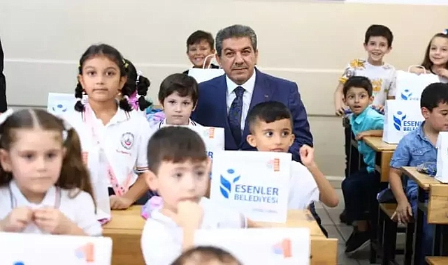 Esenler Belediyesi'nden Öğrencilere Eğitim Paketi