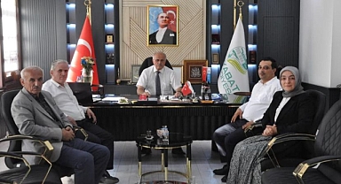 Yeniden Refah Partisi'nden Boyabat Belediyesi'ne Ziyaret