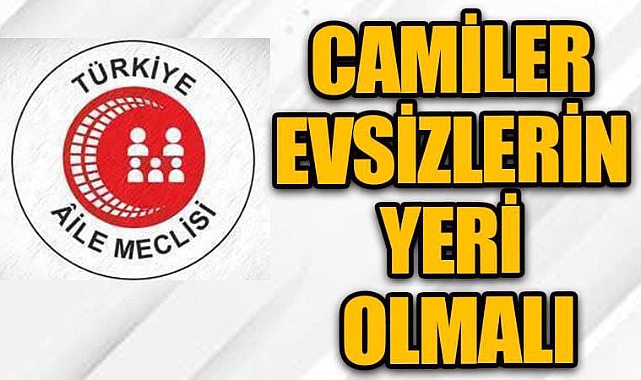 Adem Çevik: “Camiler Evsizler İçin Sıcak Bir Yuva Olmalı”Manevi Dayanışmanın Yeniden İnşa Edilmesi Gerekiyor”