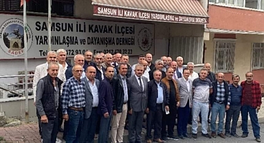 Samsun Kavak Derneği Genel Kurulu: Başkan Erdoğan Gürpınar Güven Tazeledi