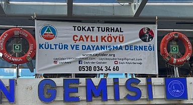 Tokat Turhal Çaylı Köyü Kültür ve Dayanışma Derneği, boğaz turu düzenledi.