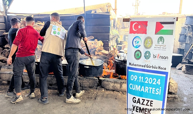 Bi İnsan Yardımlaşma ve Dayanışma Derneği’nden Gazze’ye Destek.