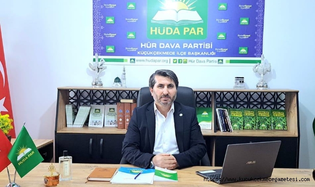 HÜDA PAR Küçükçekmece İlçe Başkanı Abdulhekim Algül’den Ramazan Bayramı Mesajı