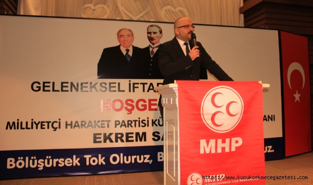 MHP Küçükçekmece İlçe Başkanı Ekrem Sarısoy'dan Ramazan Bayramı Mesajı