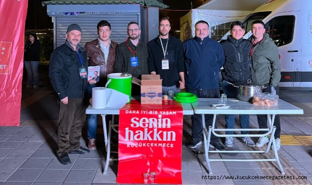 Saadet Partisi Küçükçekmece Gençlik Kolları'ndan Gönüllere Dokunan İftar İkramı