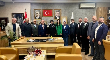 KÜDEF Başkanı Eyüp Sabri Atay'dan AK Parti Küçükçekmece Teşkilatına Nezaket Ziyareti
