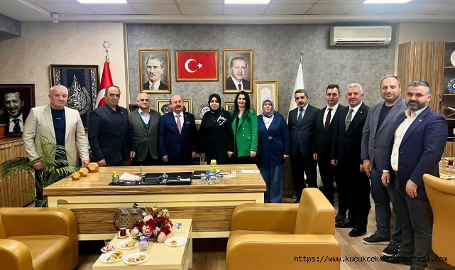 KÜDEF Başkanı Eyüp Sabri Atay'dan AK Parti Küçükçekmece Teşkilatına Nezaket Ziyareti
