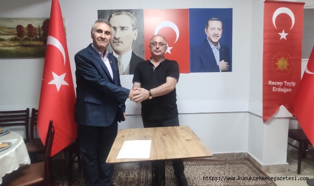 AK Parti Cennet Mahallesi'nde Bayrak Değişimi: Osman Ustaoğlu Görevi Devraldı