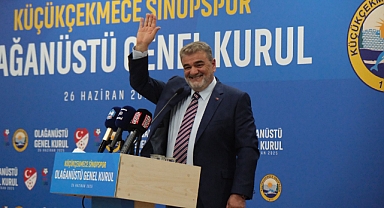 Küçükçekmece Sinopspor Olağanüstü Kongresi Yoğun Katılımla Gerçekleşti