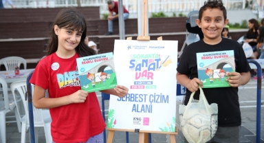 Küçükçekmece’de Yaz Tatili Sanatla Şenleniyor: “Sokakta Sanat Var” Başladı 