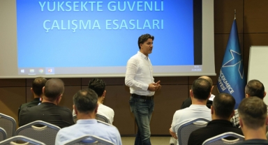 Küçükçekmece’de Personellere Yüksekte Çalışma Eğitimi