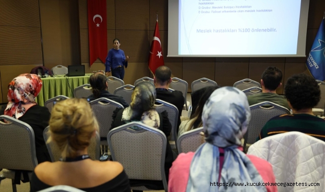 Küçükçekmece Belediyesinde Personele İş Sağlığı ve Güvenliği Eğitimi