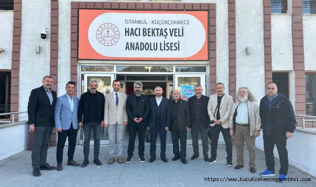 Küçükçekmece'de STK'lardan Hacı Bektaş Veli Lisesi Müdürü'ne Sarsılmaz Destek!