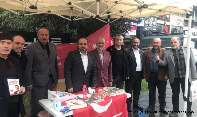 Küçükçekmece’de Üye ve Tanıtım Atağı: Feyzullah Çürük Bizzat Katıldı 