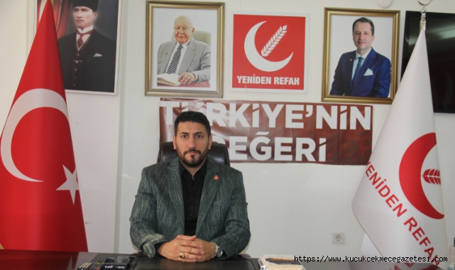 Yeniden Refah Partisi Küçükçekmece İlçe Başkanı Fuat Asan’ın 24 Kasım Öğretmenler Günü Mesajı 