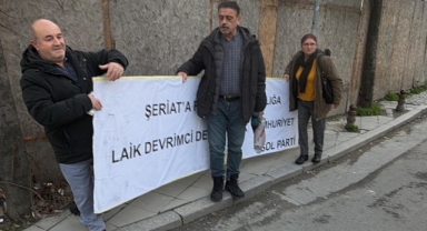 Küçükçekmece'de Provokatif Pankarta Geniş Tepki: