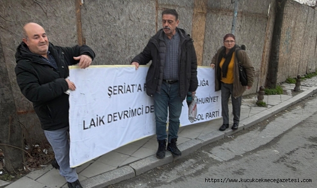 Küçükçekmece'de Provokatif Pankarta Geniş Tepki: