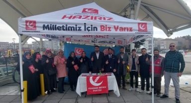 Yeniden Refah'tan Fevzi Çakmak meydanın'da Üye Seferberliği 