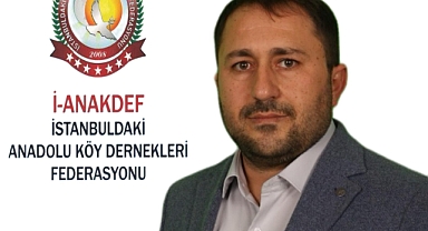 İ-ANAKDEF GENEL BAŞKANI DURAN DEMİRHAN'DAN GÖNÜLLERE DOKUNAN BAYRAM MESAJI BİZ ANADOLU'NUN İSTANBUL'DAKİ VİCDANIYIZ DEDİ