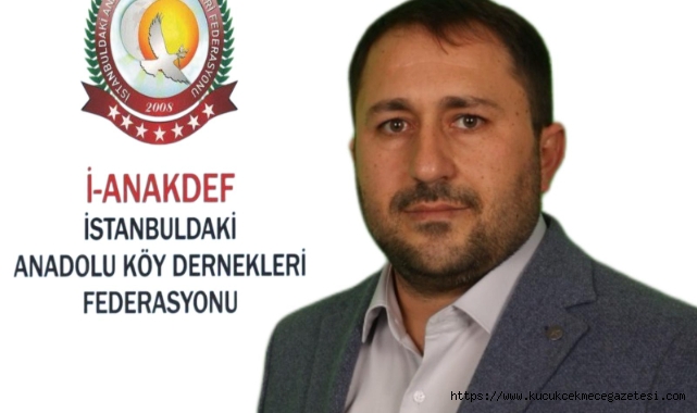 İ-ANAKDEF GENEL BAŞKANI DURAN DEMİRHAN'DAN GÖNÜLLERE DOKUNAN BAYRAM MESAJI BİZ ANADOLU'NUN İSTANBUL'DAKİ VİCDANIYIZ DEDİ