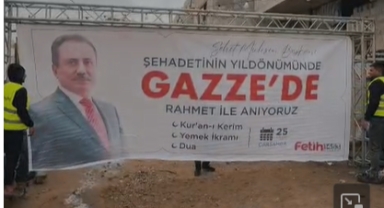 Fetih 1453 Derneği'nden Gazze'de Vefa Sofrası: Muhsin Yazıcıoğlu Dualarla Anıldı