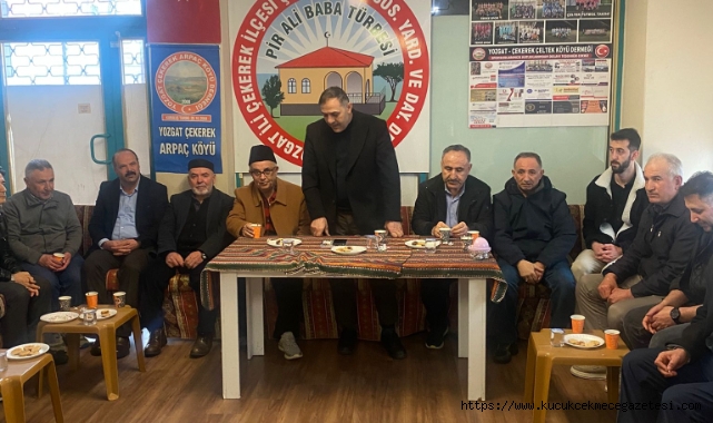 YOZGAT ÇELTEK KÖYÜ DERNEĞİNDE YATIRIM: BAYRAMLAŞMA TÖRENİNDE