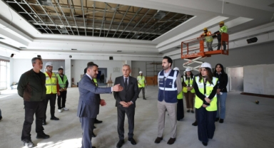 BAŞKAN ÇEBİ, İLÇEDEKİ YATIRIMLARI YERİNDE İNCELEDİ 