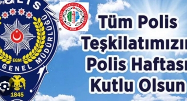 BAŞKAN İRFAN ARSLAN'DAN TÜRK POLİS TEŞKİLATINA TEBRİK MESAJI