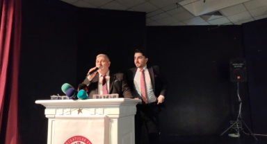 Uğur Akkaya iyf genel Başkanı İrfan Arslan'ı tebrik ederek birlik ve beraberlik mesajı verdi.