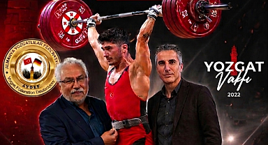 YOZGAT VAKFI VE YOZGAT FEDERASYONLARI MİLLİ HALTERCİ MUHAMMED FURKAN ÖZBEK'İ YALNIZ BIRAKMADI