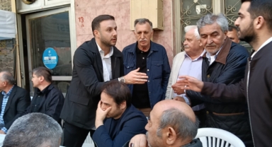 AK Parti İlçe Başkanı Emin Kaan Kaya’ya Yoğun Taziye Ziyareti 