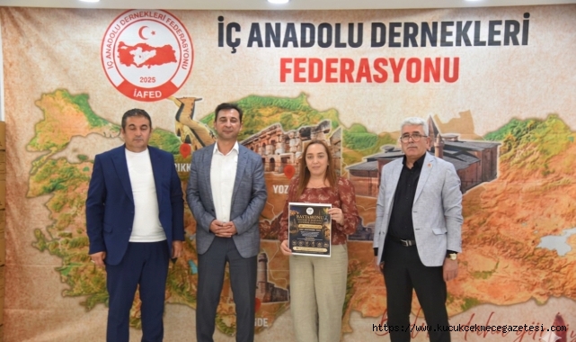 KAS-DER KÜÇÜKÇEKMECE'DEN İÇ ANADOLU DERNEKLER FEDERASYONUNA ANLAMLI VE SÜRPRİZ ZİYARET