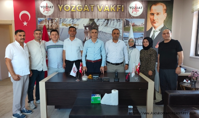 KAS-DER KÜÇÜKÇEKMECE ŞUBESİNDEN YOZGAT VAKFI'NA İADEYİ ZİYARET