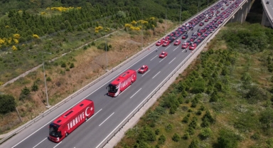 Milli Takıma Dünya Kupası Yolunda Anlamlı Destek: Togg Konvoyu