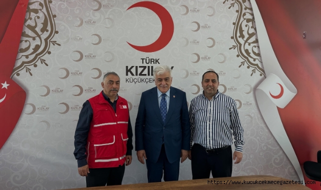 Şamil Ayrım'dan Kızılay Küçükçekmece Yönetimine Nezaket Ziyareti 