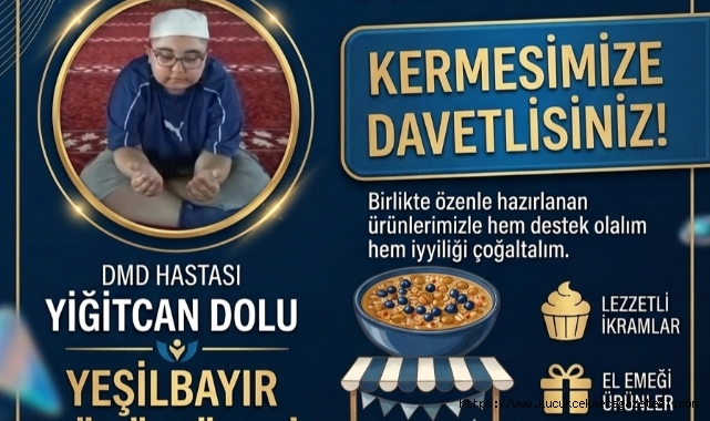 DMD KAS HASTASI YİĞİTCAN'A UMUT OLMAK İÇİN EL ELE VERDİLER: ANKARA'DA ANLAMLI KERMESE DAVET 