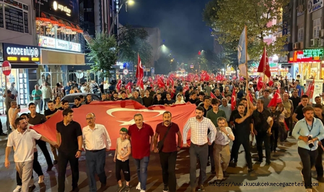 Küçükçekmece'de 15 Temmuz Demokrasi ve Milli Birlik Günü Coşkuyla Anıldı